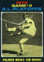 1971 Topps Baseball Cards      197     Jim Palmer ALCS